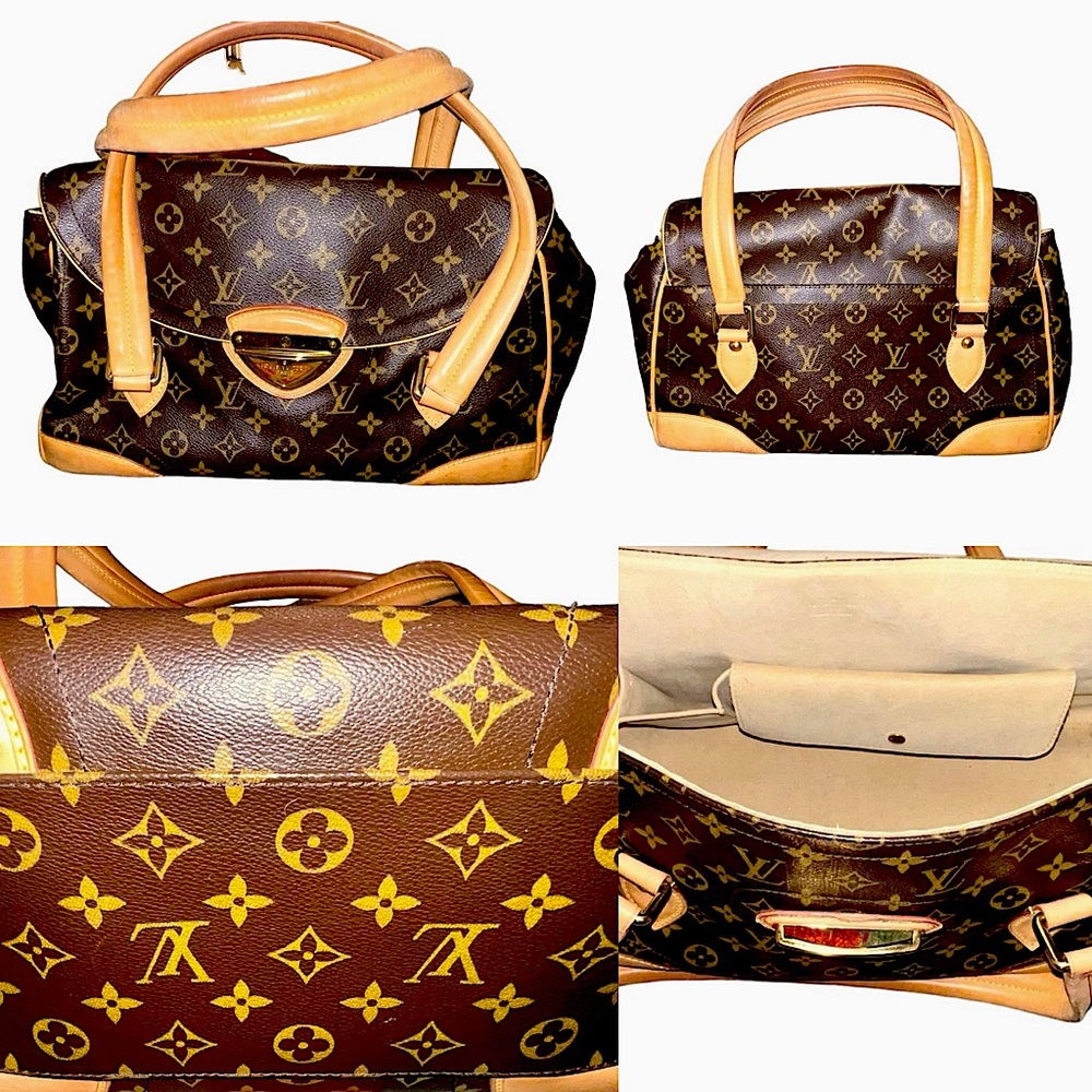 🌟LOUIS VUITTON 🌟 AUTHENTIC 🌟 The Beverly GM 🌟Monogram Canvas/Leather